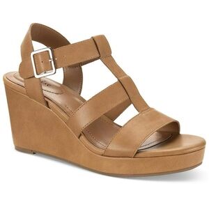 🔻Style & Co. Wedge Sandals | Sz. 6.5M | Color: Tan (NIB)